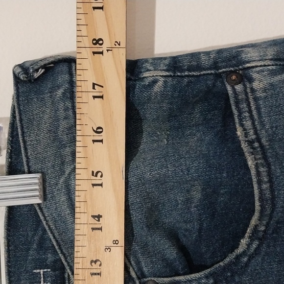 Prps Windsor Stretch Men's Denim Jeans Size 34 Bruised Never Broken Distressed - Picture 9 of 16
